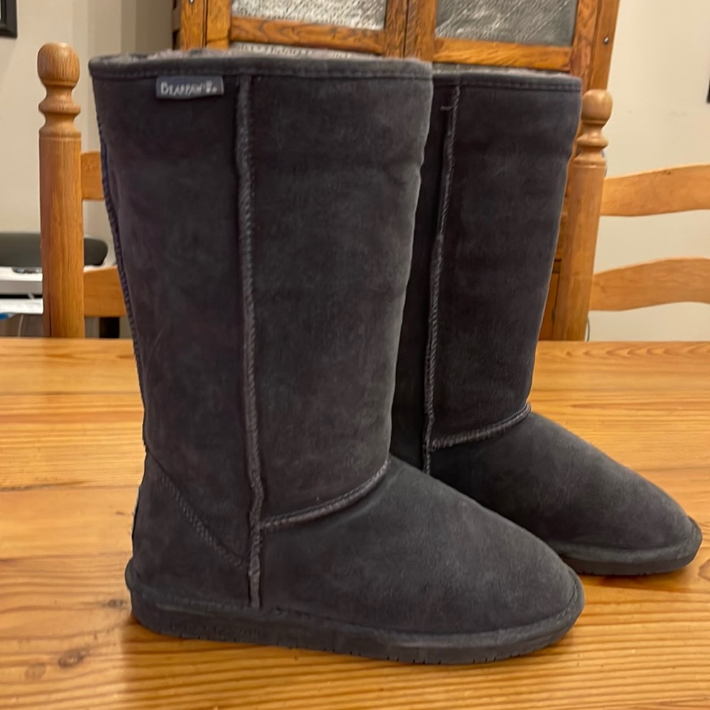 BearPaw Elle Talk Charcoal Boot